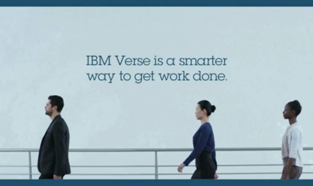 A still image from the Verse TV Ad